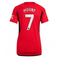 Manchester United Mason Mount #7 Hemmatröja Dam 2023-24 Kortärmad